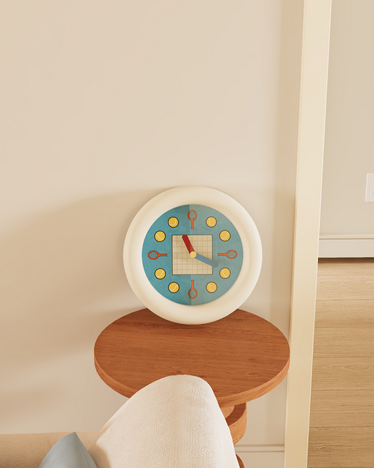 Tennis-Inspired Wall Clock-1