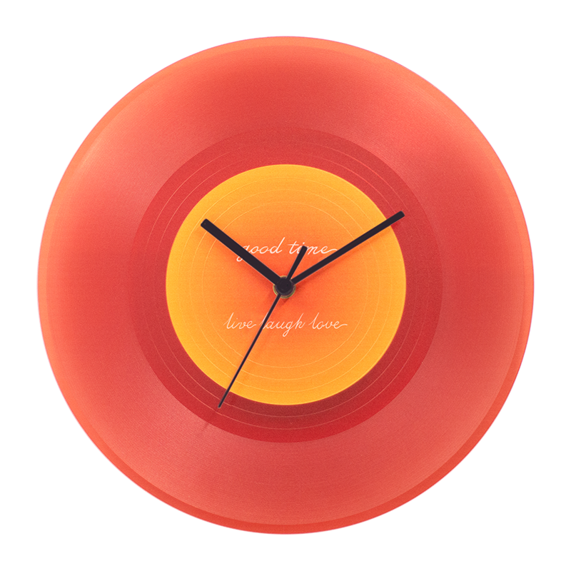 Vinyl Record Clock with Stand-7